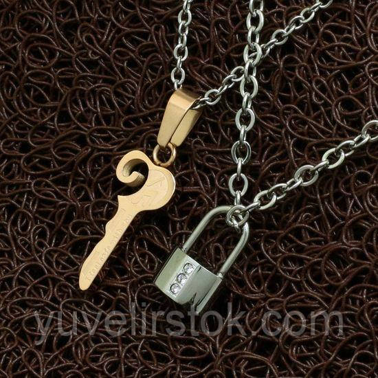 Парні кулони для закоханих "Разом і навіки"