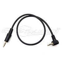 Аудио кабель AUX 3.5 mm (хорошее качество ), 1.2 м, угол