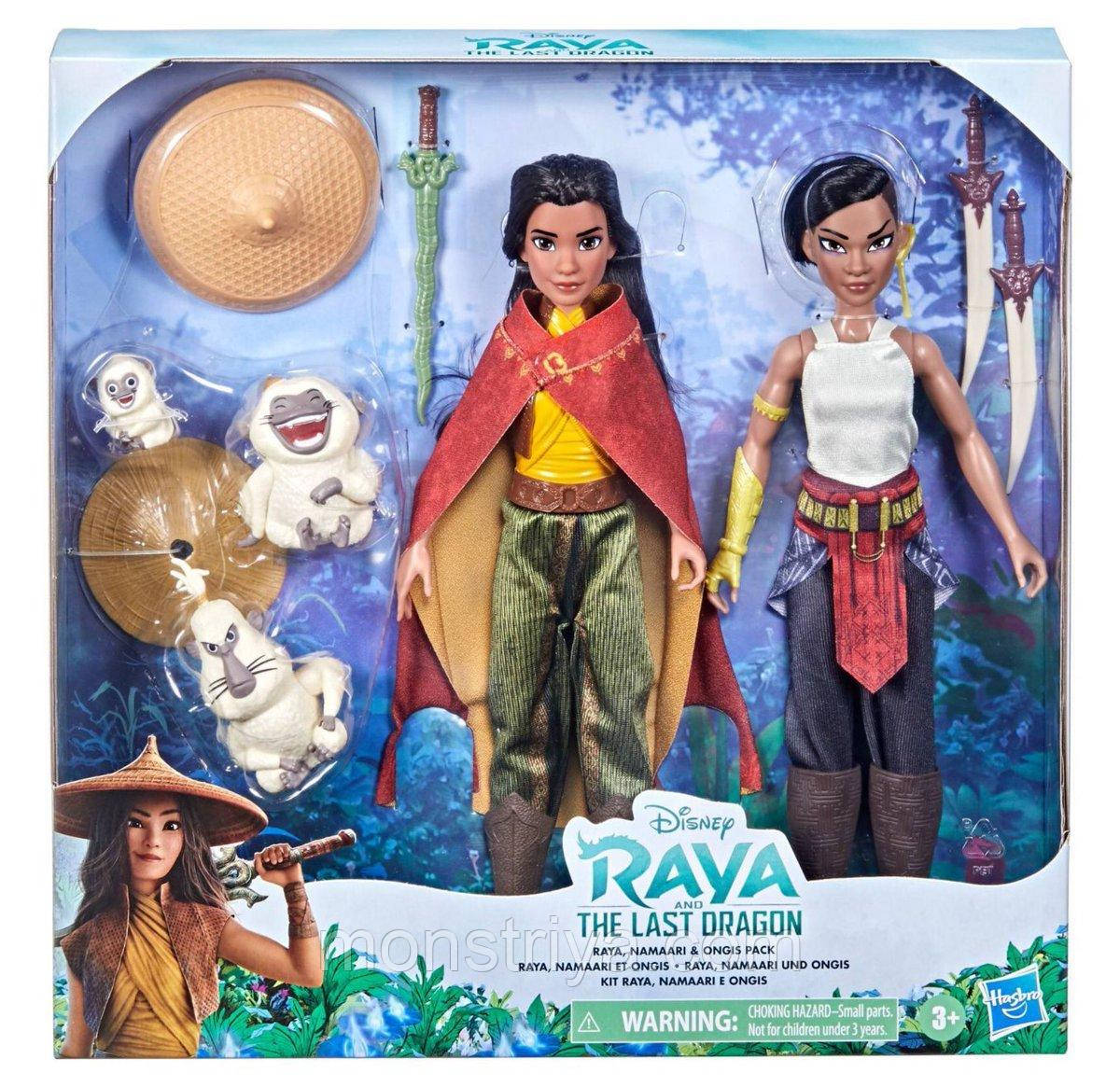 Набір Лялька Рая, Намаарі й Овджі " Рая та останній дракон"   Disney Raya and the Last Dragon Raya, Namaari