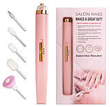 Фрезер для манікюру і педикюру FLAWLESS SALON NAILS 7863, фото 3