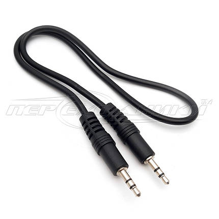 Аудіокабель AUX 3.5 mm jack, 0.5 м, фото 1