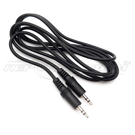 Аудіо кабель AUX 3.5 mm jack, 1.8 м, фото 2