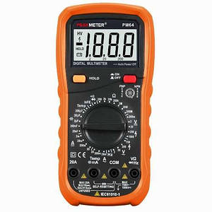 Мультиметр цифровий із термопарою PROTESTER PM64