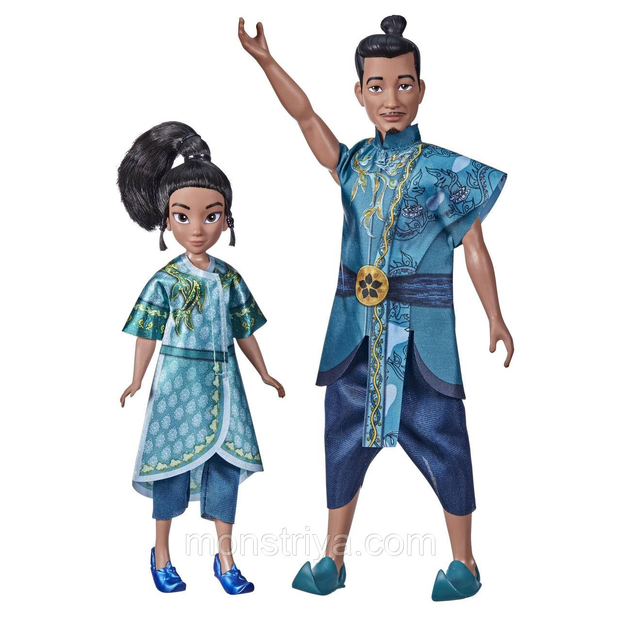 Набір лялька Рая та вождь Бенджу "Рая й останній дракон" Disney Raya and the Last Dragon