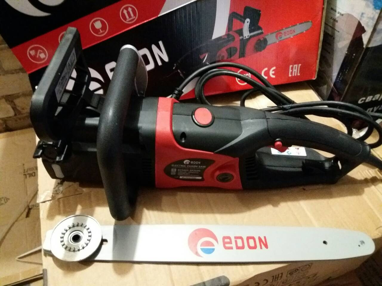 Пила ланцюгова електрична Edon ECS405-ED2600