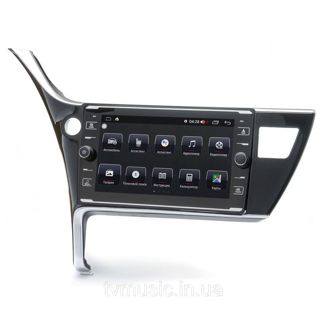 Штатна магнітола PRIME-X 22-027/9K Toyota Corolla E170 2017+