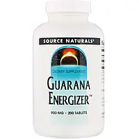 Source Naturals, Энергетик с гуараной, 900 мг, 200 таблеток Киев