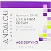 Andalou Naturals, Andalou Naturals, ліфтінговий крем з гіалуроновою кислотою і ДМАЕ, 1,7 рідкою, Київ, фото 2