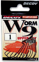 Офсетный крючок Decoy Worm 9 Upper Cut № 3/0, 7 шт.