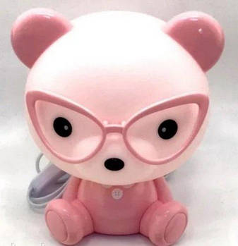 Лампа-нічник дитячий "Ведмедик в окулярах" 5502 G-Rich