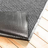 Брудозахисний килимок, 900х1500мм, чорний СТОКГОЛЬМ Чорний, фото 4