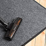 Брудозахисний килимок, 900х1500мм, чорний СТОКГОЛЬМ Чорний, фото 7