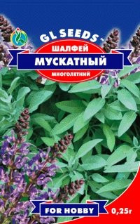 Семена пряные культуры Шалфей Мускатный многолетнияя - фото 1 - id-p234409452