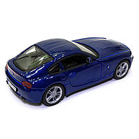 Машинка металева BMW Z4 M Coupe "Bburago" БМВ Купе синій 12*4*5 см (18-43007), фото 5