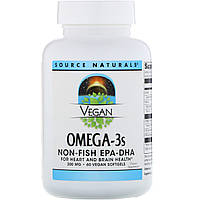 Омега-3 для веганов (Vegan Omega-3S EPA-DHA) 60 капсул