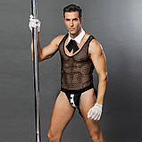 Еротичний костюм офіціанта "Гарячий Деніел" One Size Black kitty.in.ua, фото 3