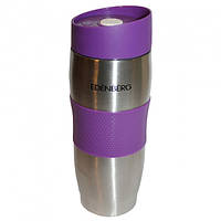 Термокружка с силиконовым держателем 380мл Edenberg EB-621 Фиолетовая