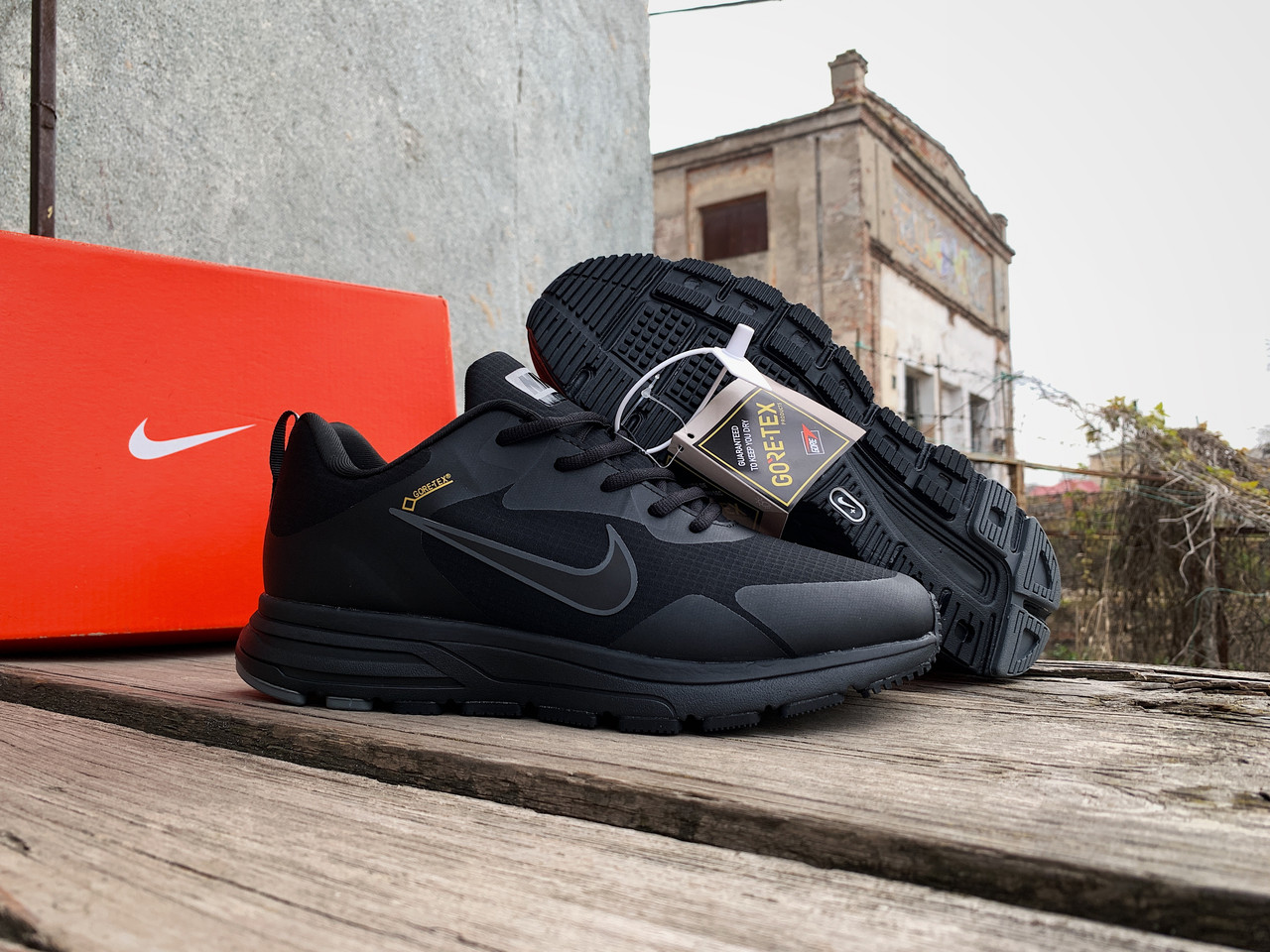 Чоловічі термо кросівки Nike Zoom Pegasus W6 водонепроникні gore-tex