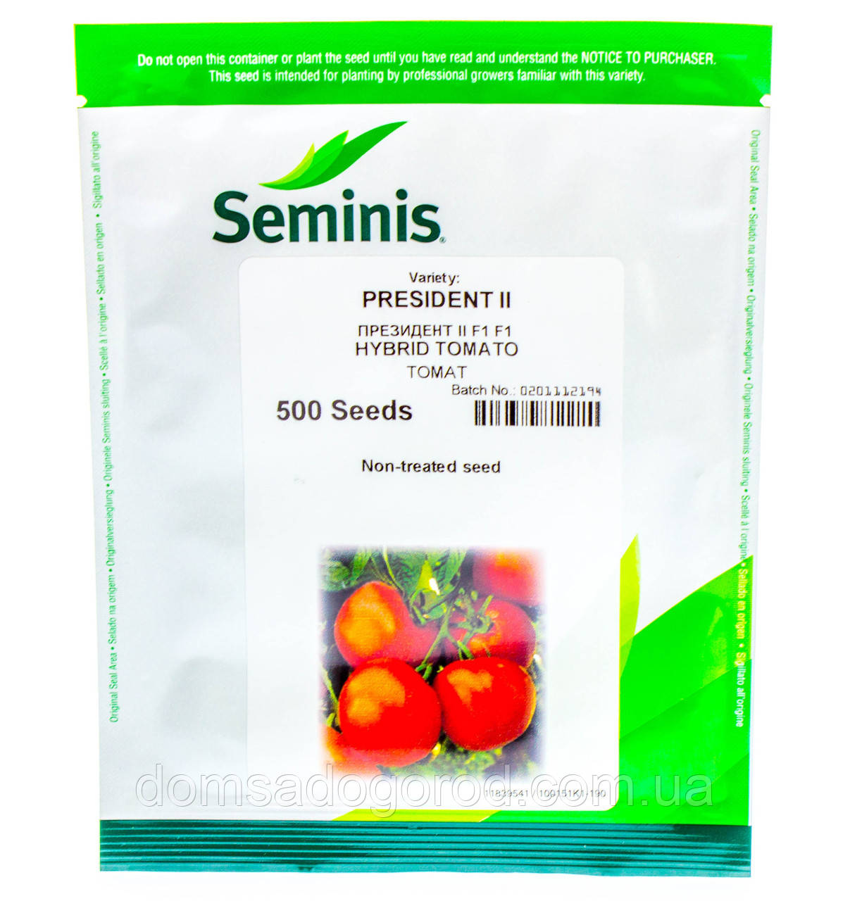 Томат ПРЕЗИДЕНТ  F1 Seminis 20 шт
