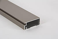 Алюминиевый рамочный профиль для мебельных фасадов М12 длина 5,95м коньяк (цена 1пог.м)