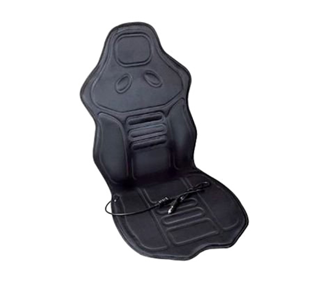 Накидка на сиденье с подогревом, черная с подголовником 60 Вт/12 В LA 140402BK