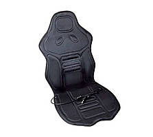 Накидка на сиденье с подогревом, черная с подголовником 60 Вт/12 В LA 140402BK