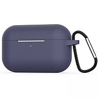 Силиконовый чехол для наушников Silicone Case for AirPods Pro, Midnight Blue