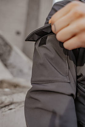 Куртка Softshell чоловіча чорна демісезонна Intruder. + Брендовий Ключниця в подарунок, фото 2