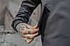 Чоловічий костюм Softshell хакі демісезонний Intruder. Куртка чоловіча , штани утеплені + Ключниця, фото 4