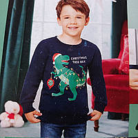 Детская кофта свитшот для мальчика Дино 92 рост Alive