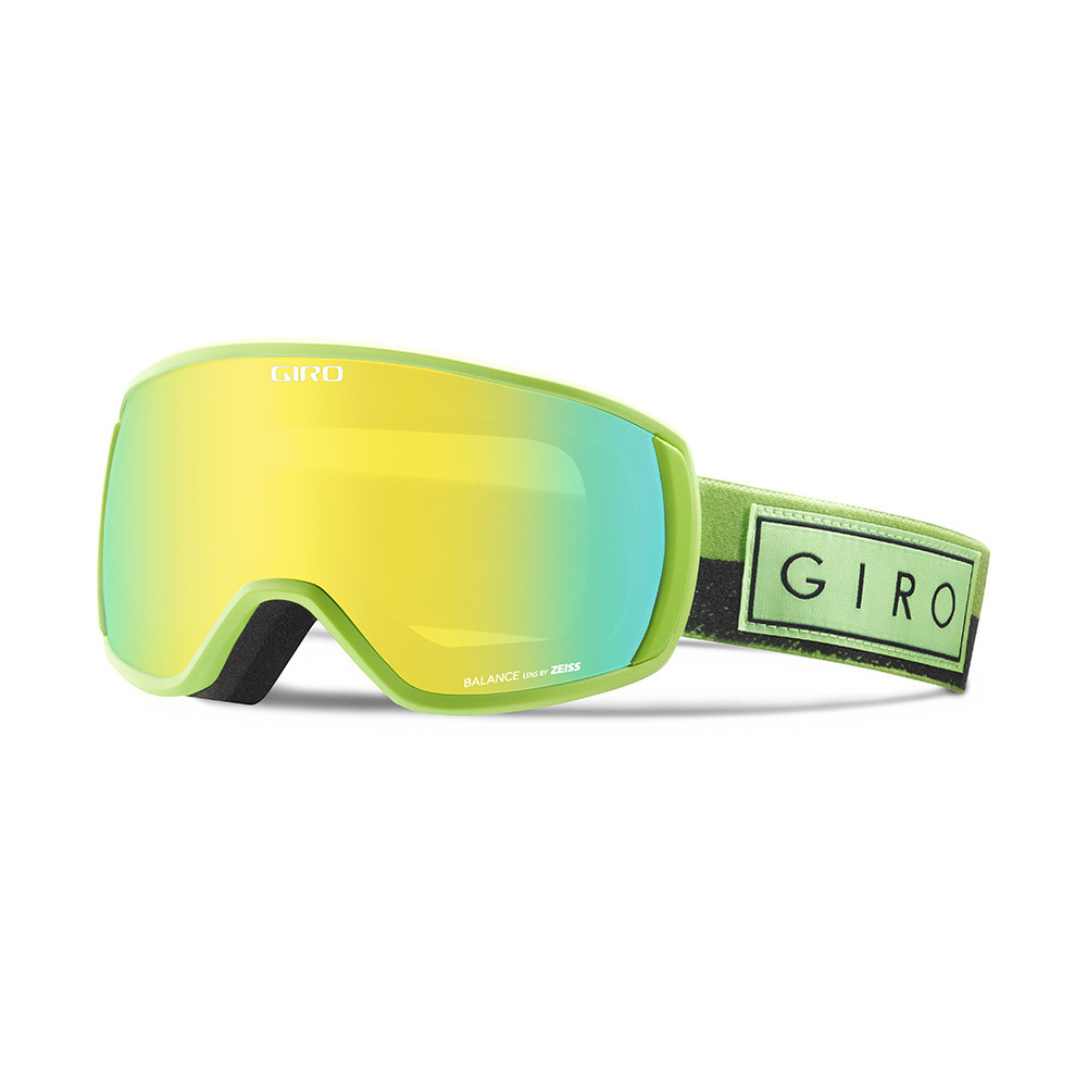 Гірськолижна маска Giro Balance Flash лайм/Mil Spec Olive Rails, Loden yellow 20% (GT)