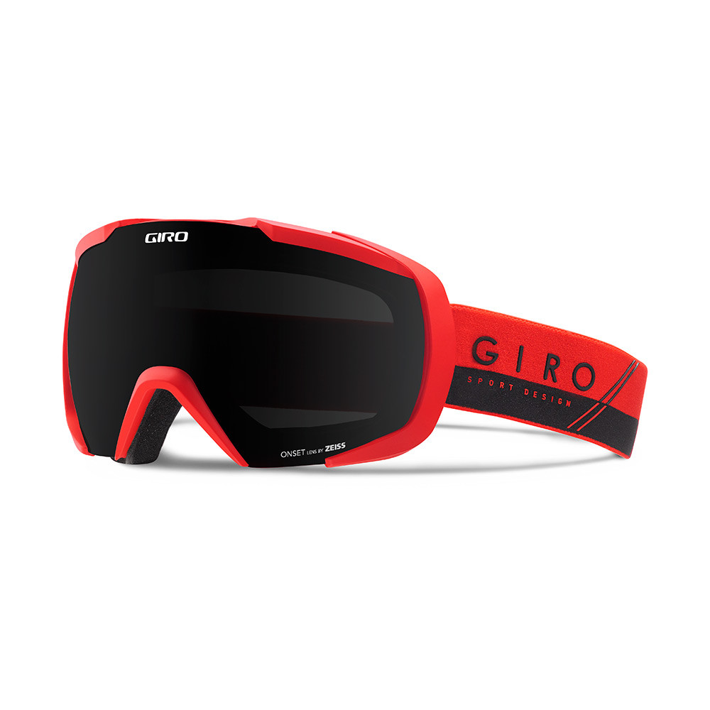 Гірськолижна маска Giro Onset Flash червона/чорна Slash, Ziess, black Limo 15% (GT)