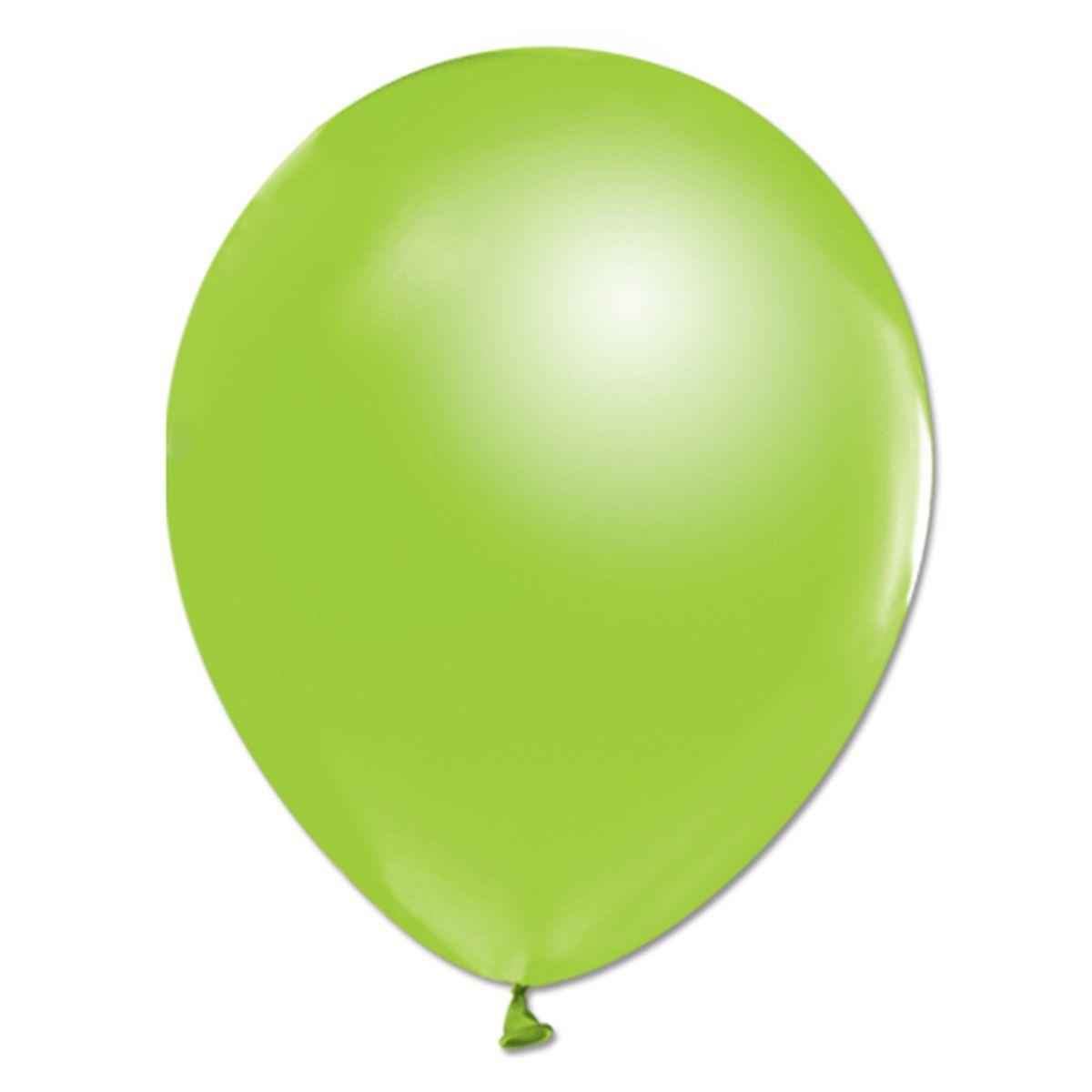 Латексна кулька Balonevi світло-зелена (P13) 10" (25 см) 100 шт