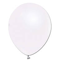 Латексна кулька Balonevi  біла (M01) металік 12" (30см) 1шт.