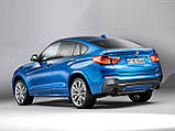 Пластикова захисна накладка на задній бампер для BMW X4 F26 M-sport 2014-2018, фото 8