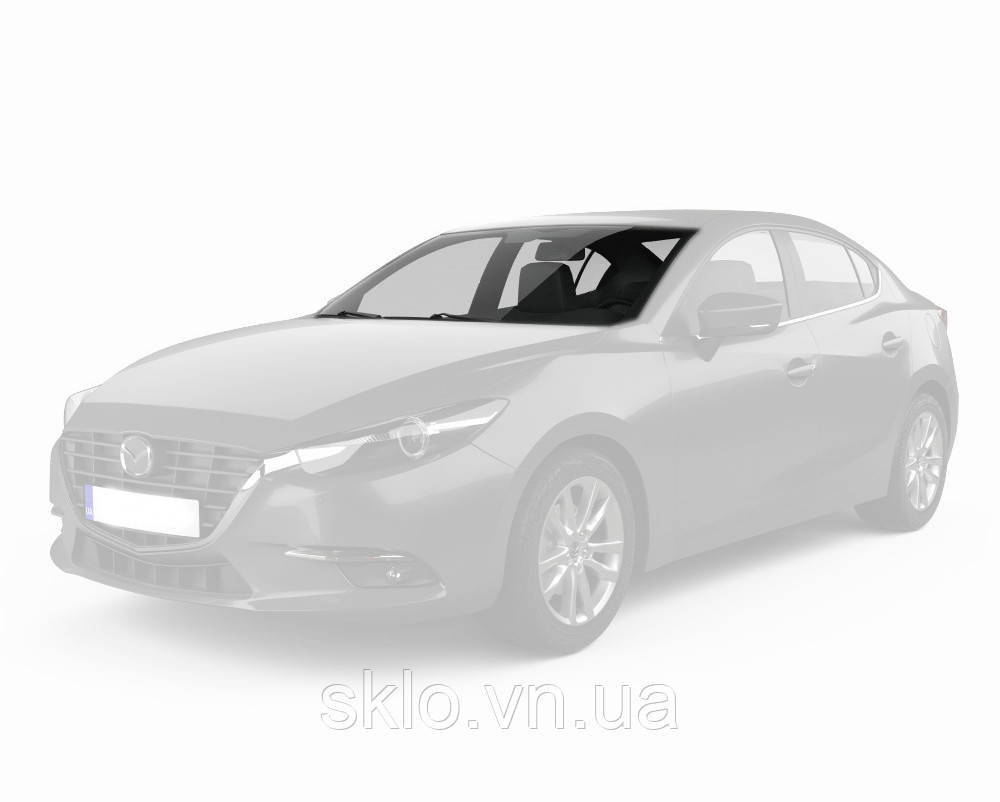 Лобовое стекло Mazda 3 III (BM/BN) (2013-2019) ( Мазда III (БМ/БН) ) с датчиком дождя - фото 1 - id-p1499069978