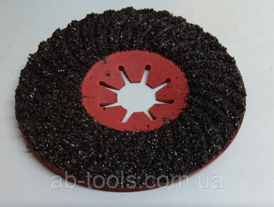 Фібровий круг 125 мм зерно 16 крупне зерно, фото 1