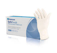 Медицинские нитриловые перчатки SafeTouch Platinum White Nitrile (3г) M