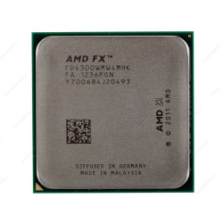 AMD FX-4300 3.8-4.0GHz/4M/95W Socket AM3+ Процесор для ПК FD4300WMW4MHK