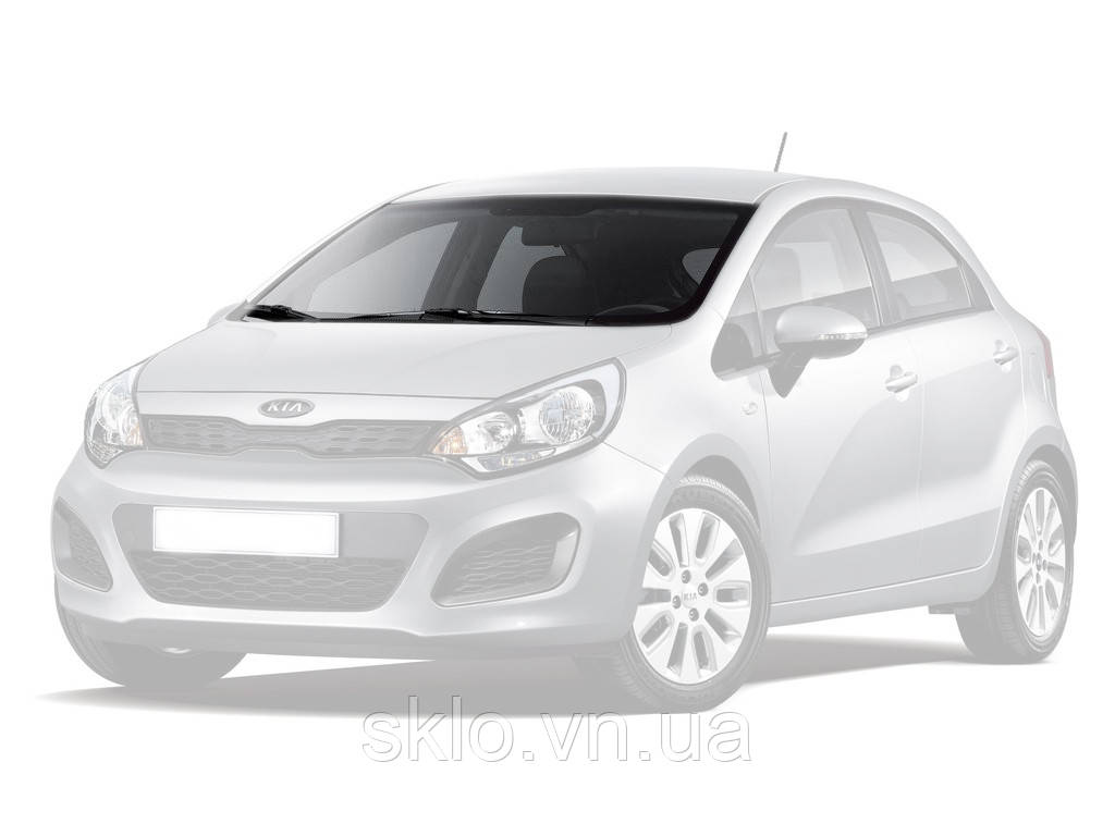 Лобове скло KIA Rio (Euro-USA) (2011-2017) /KIA Rio (Korea) (2011-2017) /КІА Ріо з датчиком