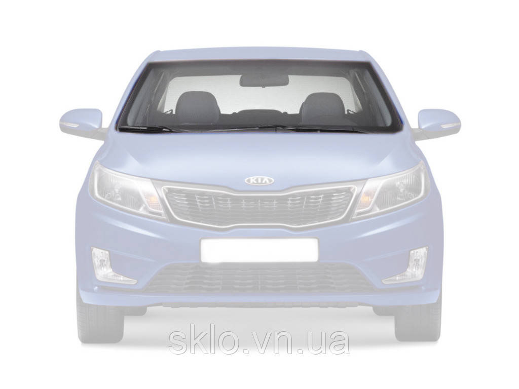 Лобове скло KIA Rio (Rus) (2011-2017) /КІА Ріо (Рус)