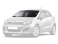 Лобове скло KIA Rio III (UB) (Euro-USA) (2011-2017) (Кіа Ріо III (ІВ) (Євро-США))