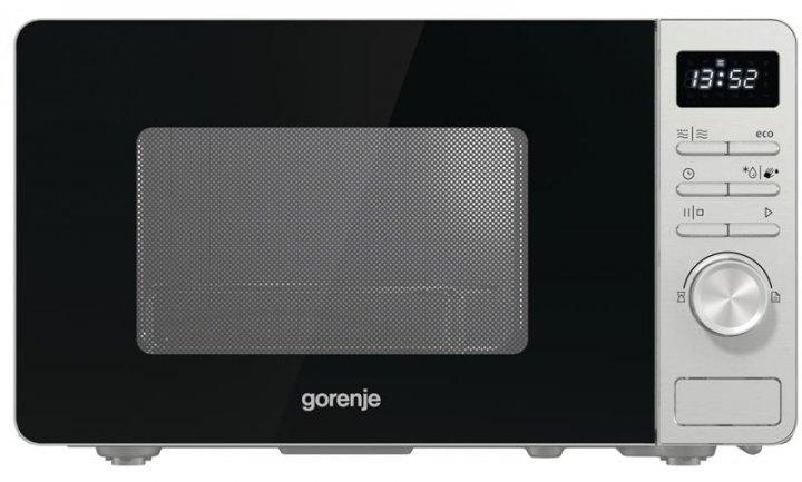 Мікрохвильова піч Gorenje M 20 A4 X неіржавка сталь 20 л із грилем
