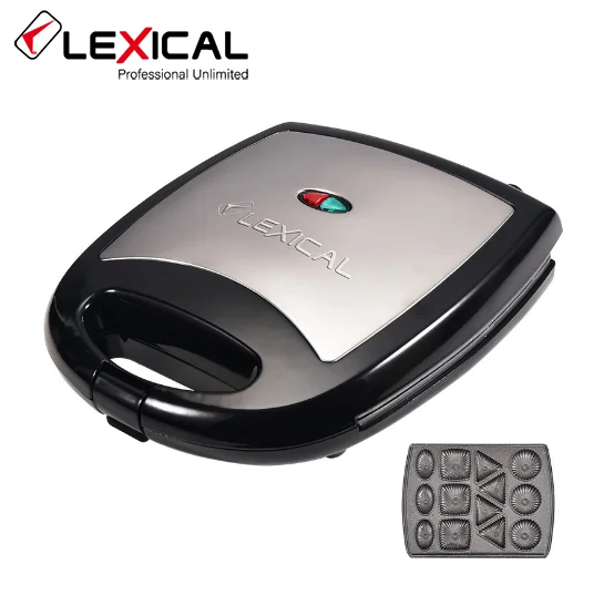 Печенница LEXICAL LCM-2601 / 1300Вт / Апарат для приготування печива D