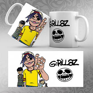 Чашка Gorillaz 002