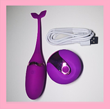 Міні вібратор віброяйце з пультом, вагінальна кулька з вібрацією, інтимні іграшки для жінок, фото 2