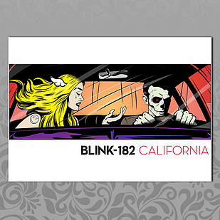 Плакат А3 Рок Blink-182 007