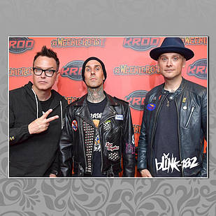 Плакат А3 Рок Blink-182 015