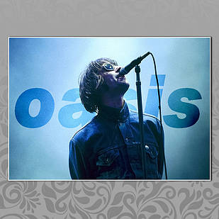 Плакат А3 Рок Oasis 008