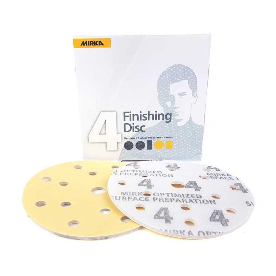 Шліфувальний круг Mirka OSP-4 Ø150 мм 15 отворів (P500 - P600), фото 1